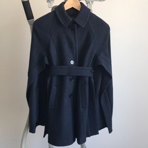 NWT Ann Taylor Wool Blend Cape